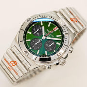 CHRONOMAT B01 STAINLESS STEEL GREEN DIAL