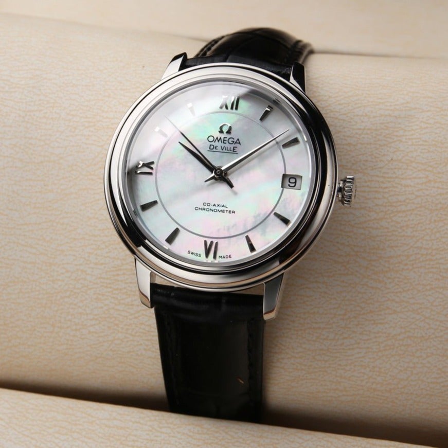 DE VILLE CO-AXIAL 32.7MM MOTHER OF PEARL DIAL