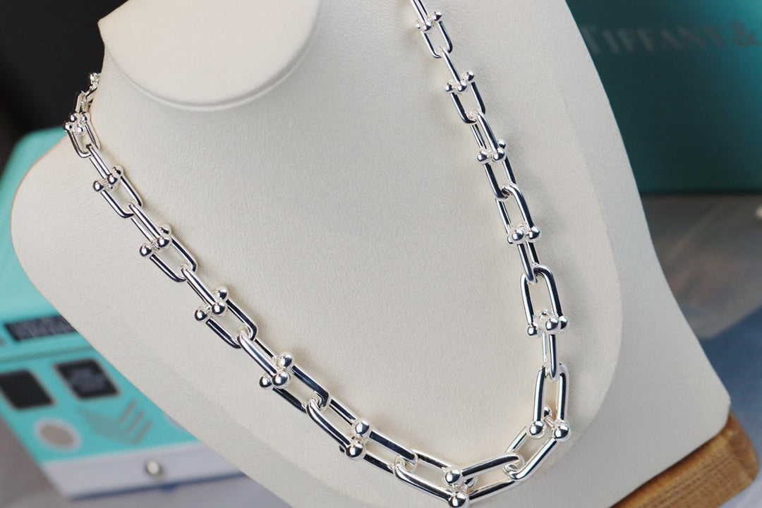 HARDWEAR LINK SILVER NECKLACE