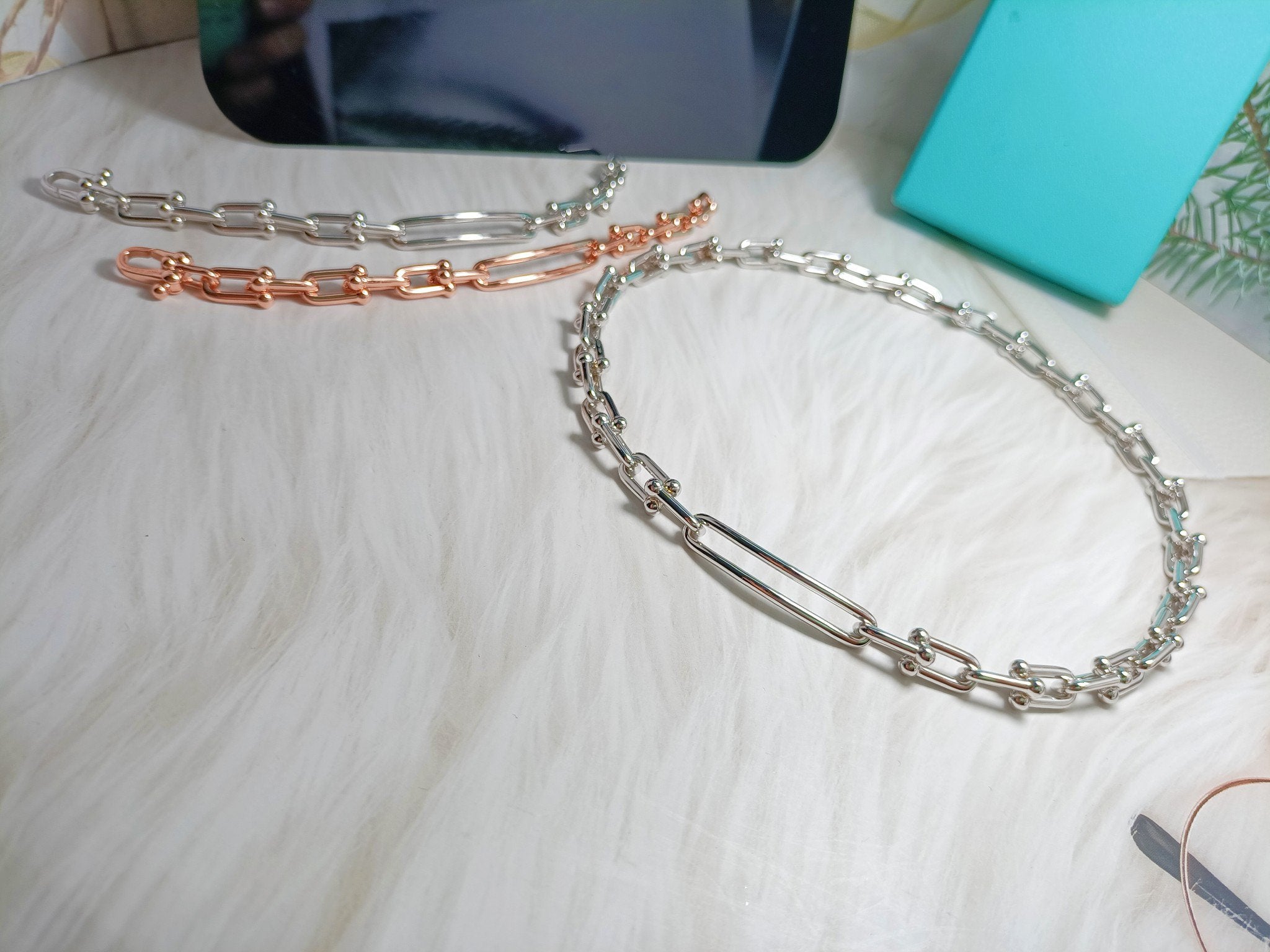 HARDWEAR LONG CHAIN BRACELET