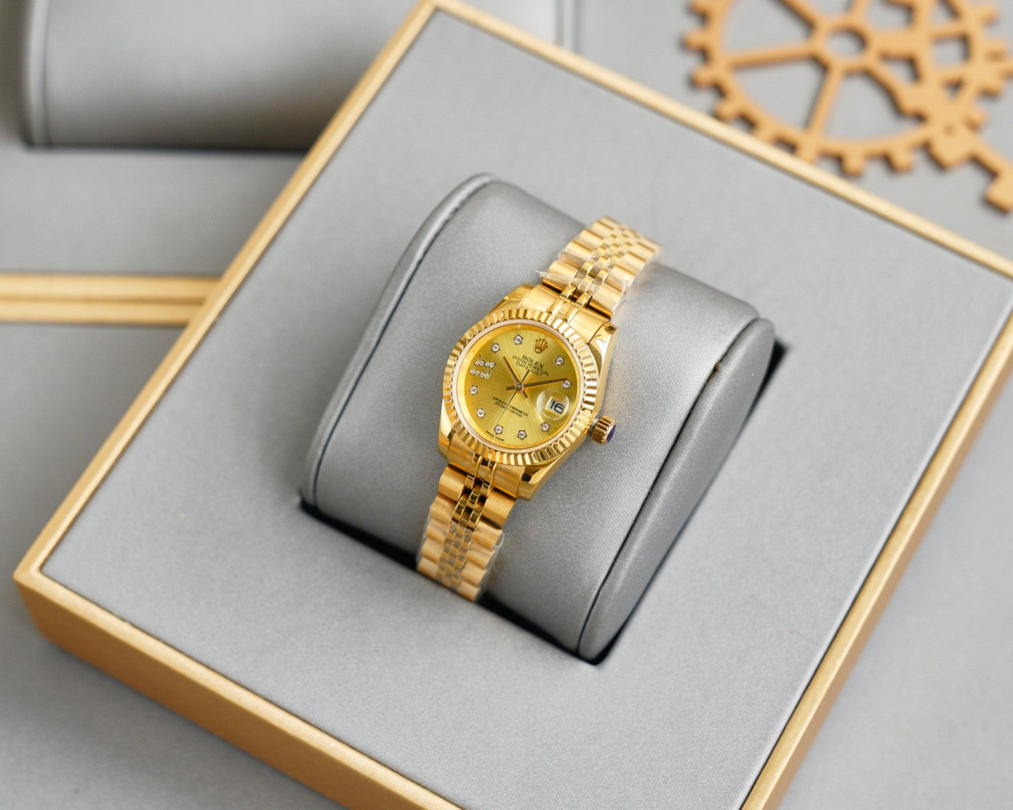 DATEJUST 28MM GOLD CASE
