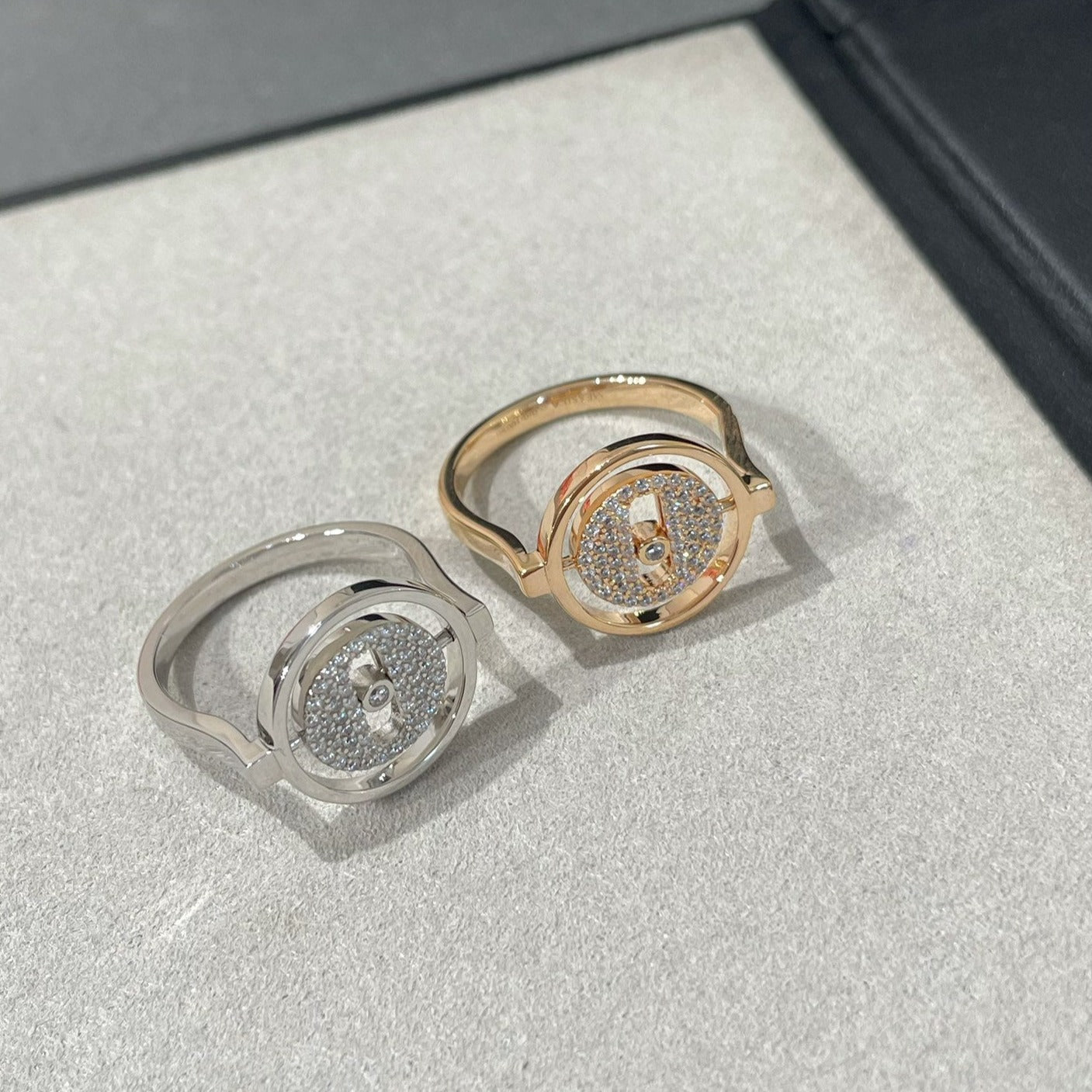 LUCKY MOVE PAVED RING