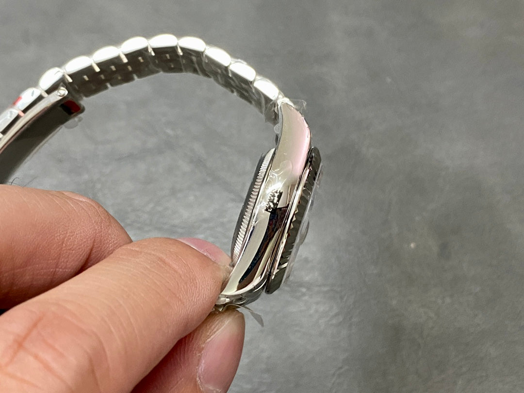 DATEJUST 28MM STAINLESS STEEL GREY DIAL