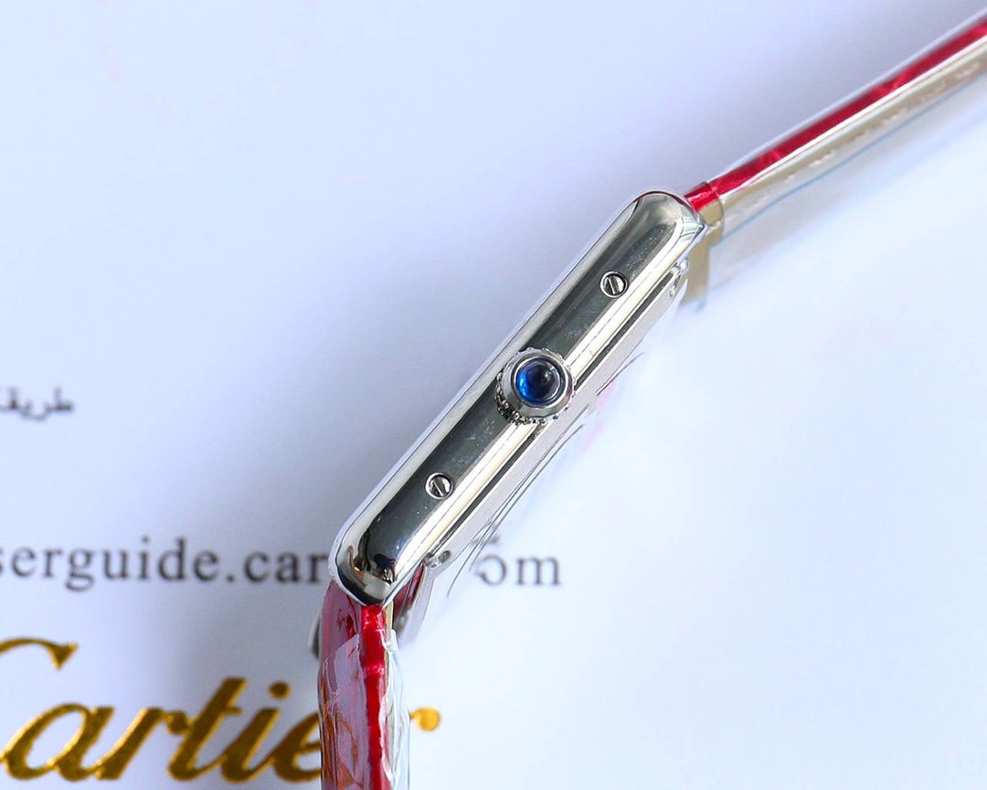 TANK MUST SMALL CROCODILE STRAP WHITE DIAL