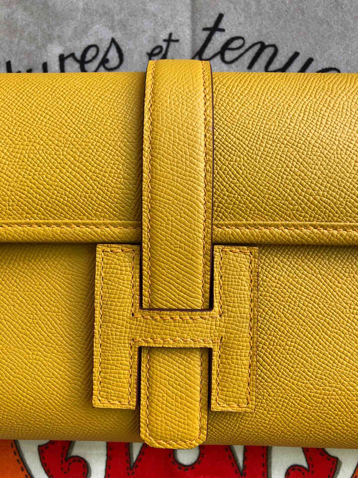 HM Jige 29 Yellow Epsom 229069