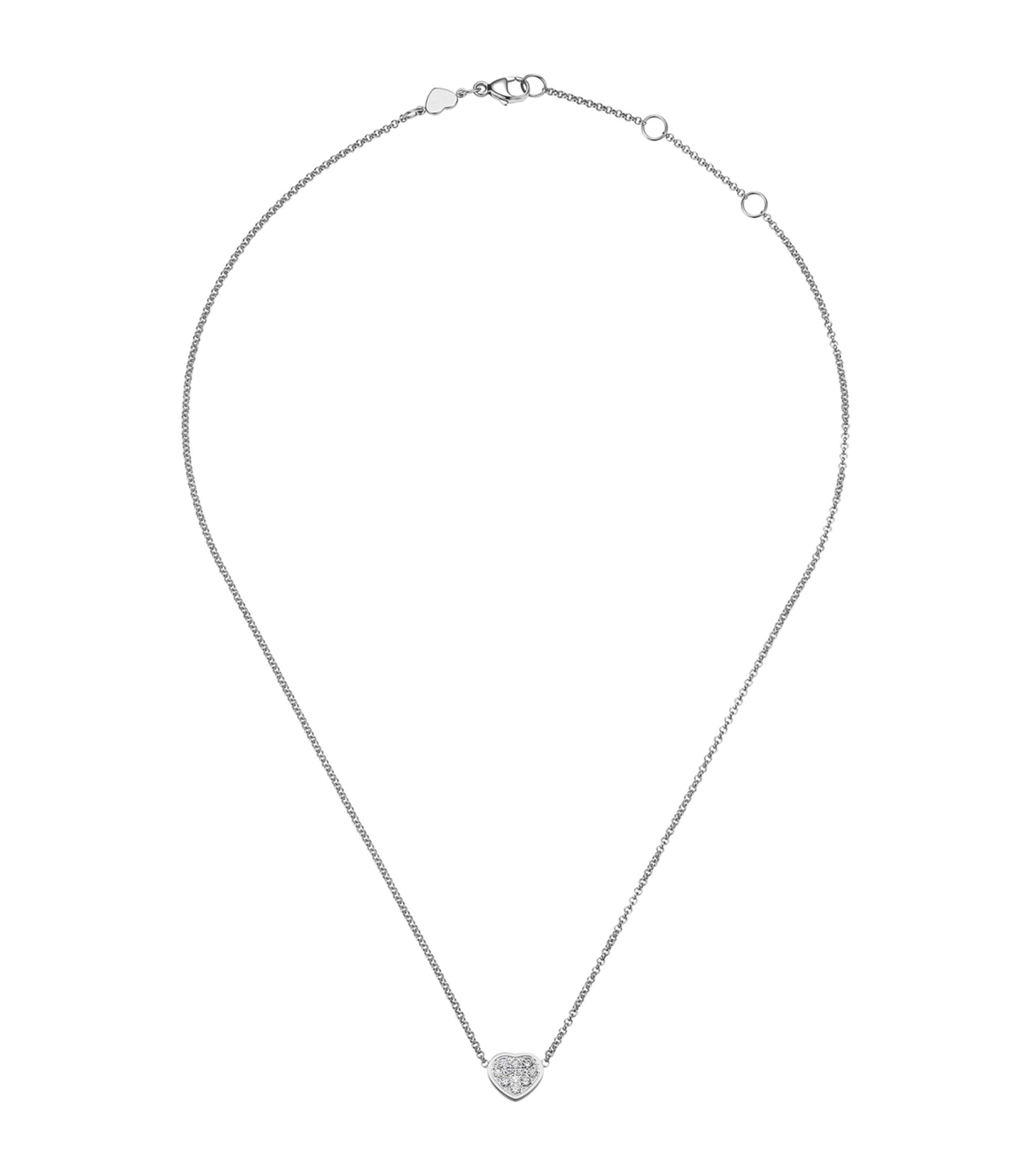 HEART PEDANT DIAMOND NECKLACE