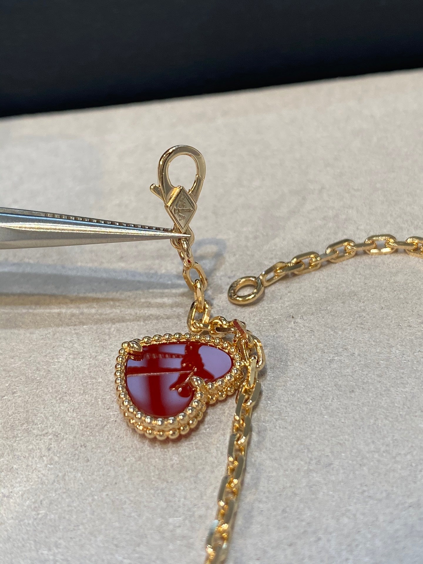 VCA Lucky Vintage 4 Motifs Gold Bracelet