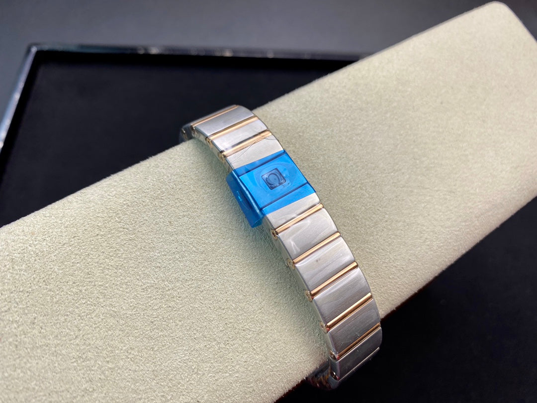 Omega  Constellation 27mm Quartz Chocolate Dial