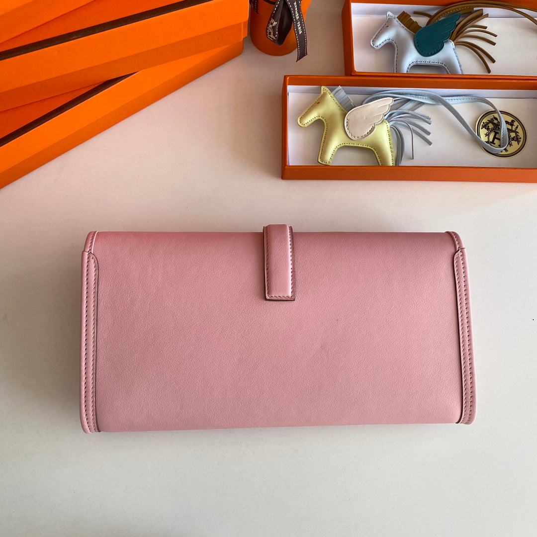 HM Jige 29 Light Pink Swift Calfskin 229028