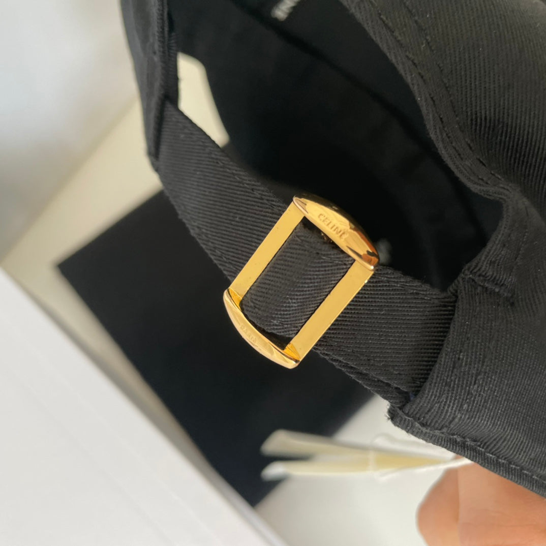 Celin Cap Black Cotton Twill Fabric 210448