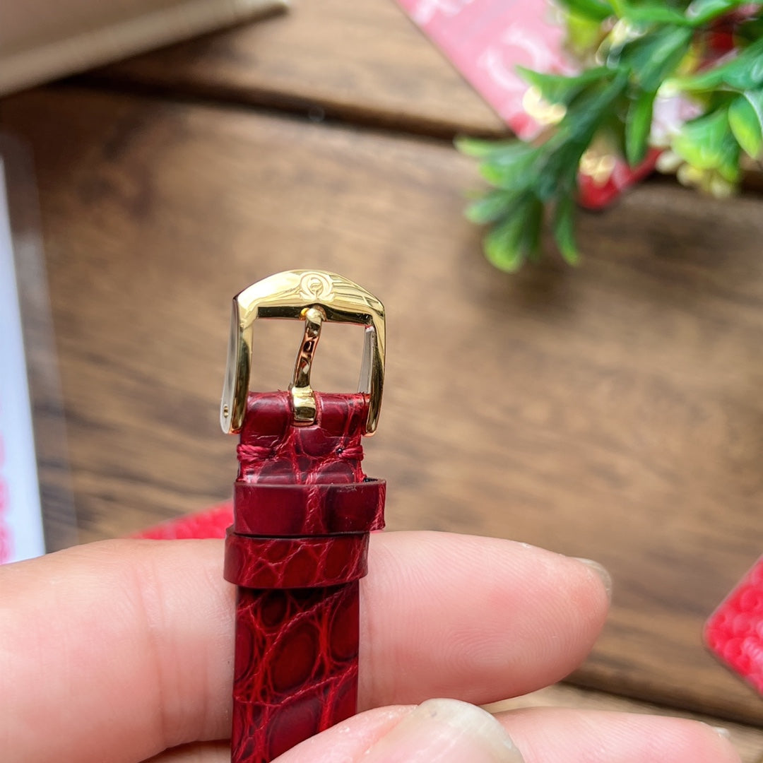 Omega De Ville 27.4mm Gold Mop Pearl Dial