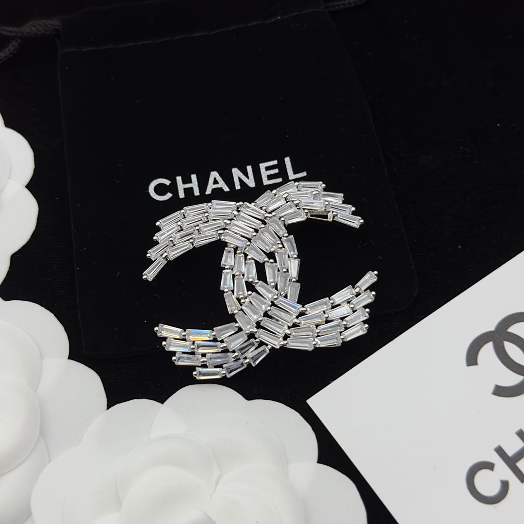 CC Brooch Silver 173425