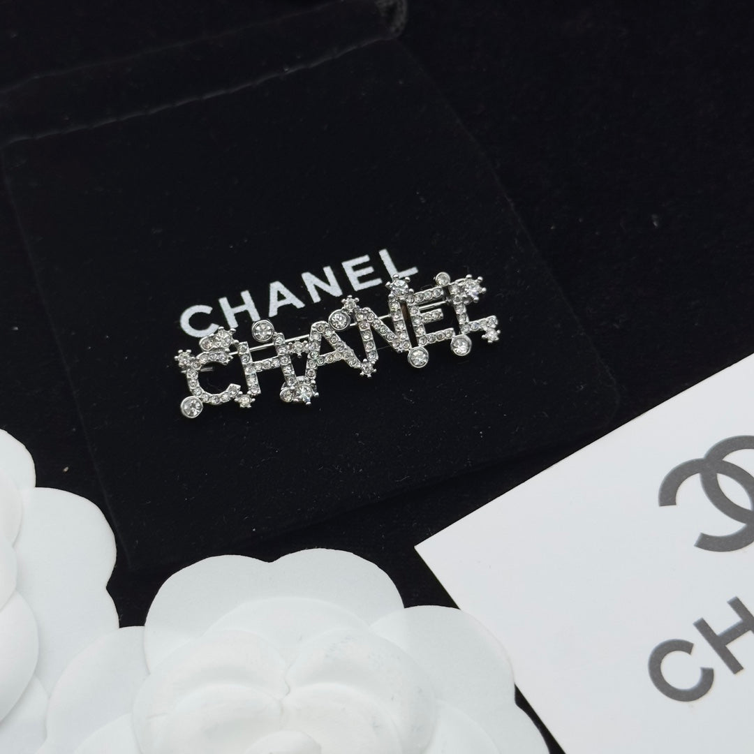 CC Brooch Silver 174330