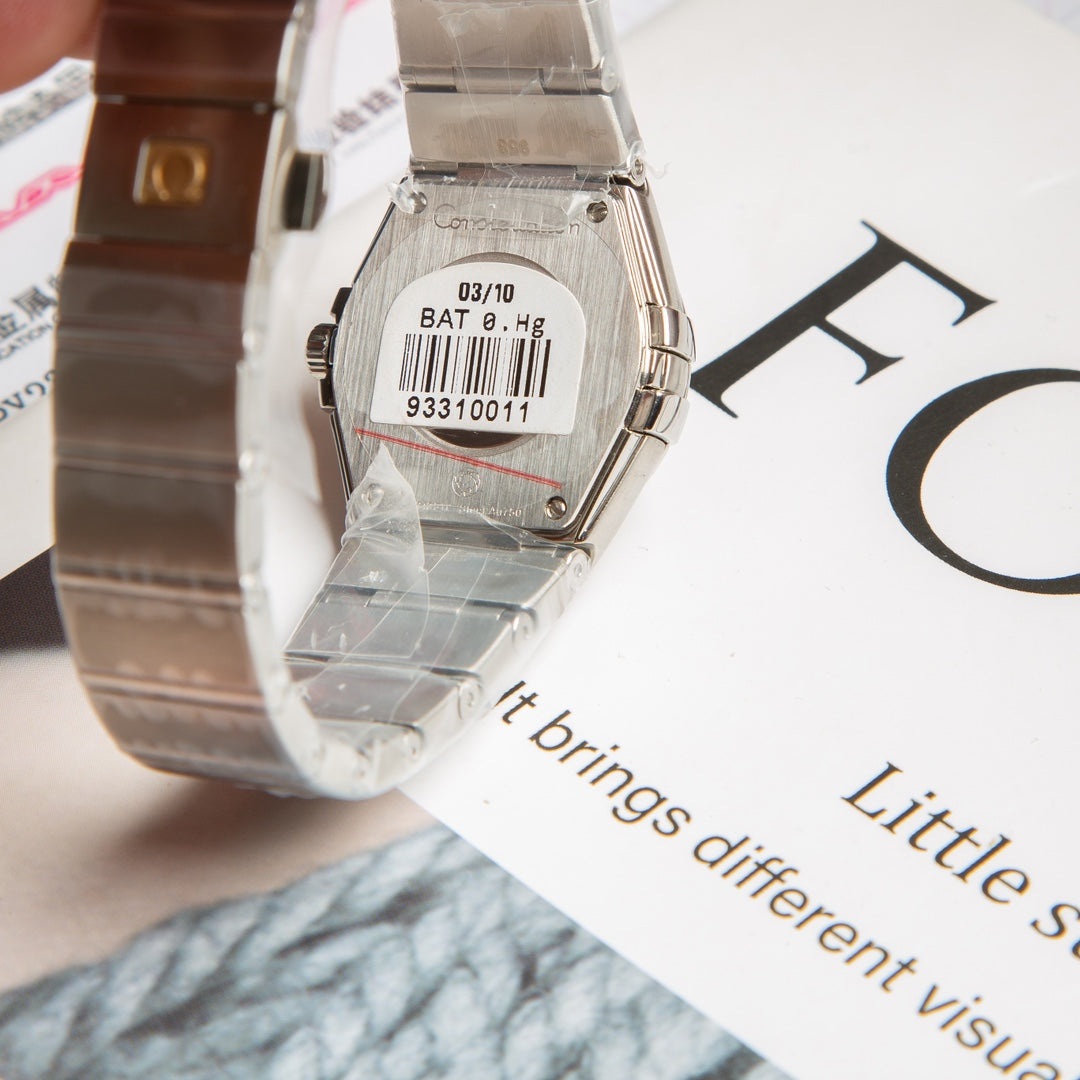 Omega Constellation 27mm Diamond Black Dial