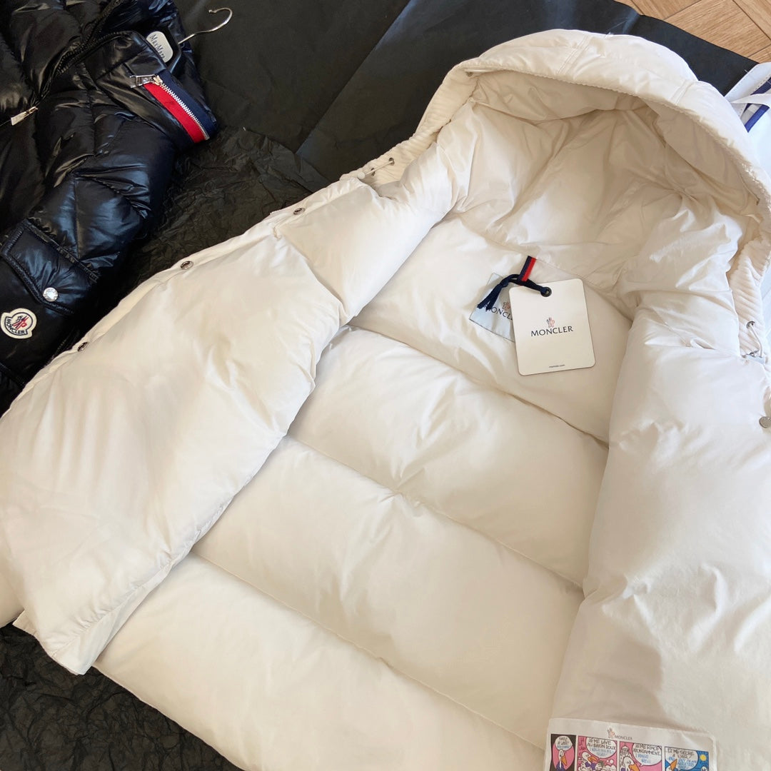 Moncler 2025 Jaseur White Down Jacket