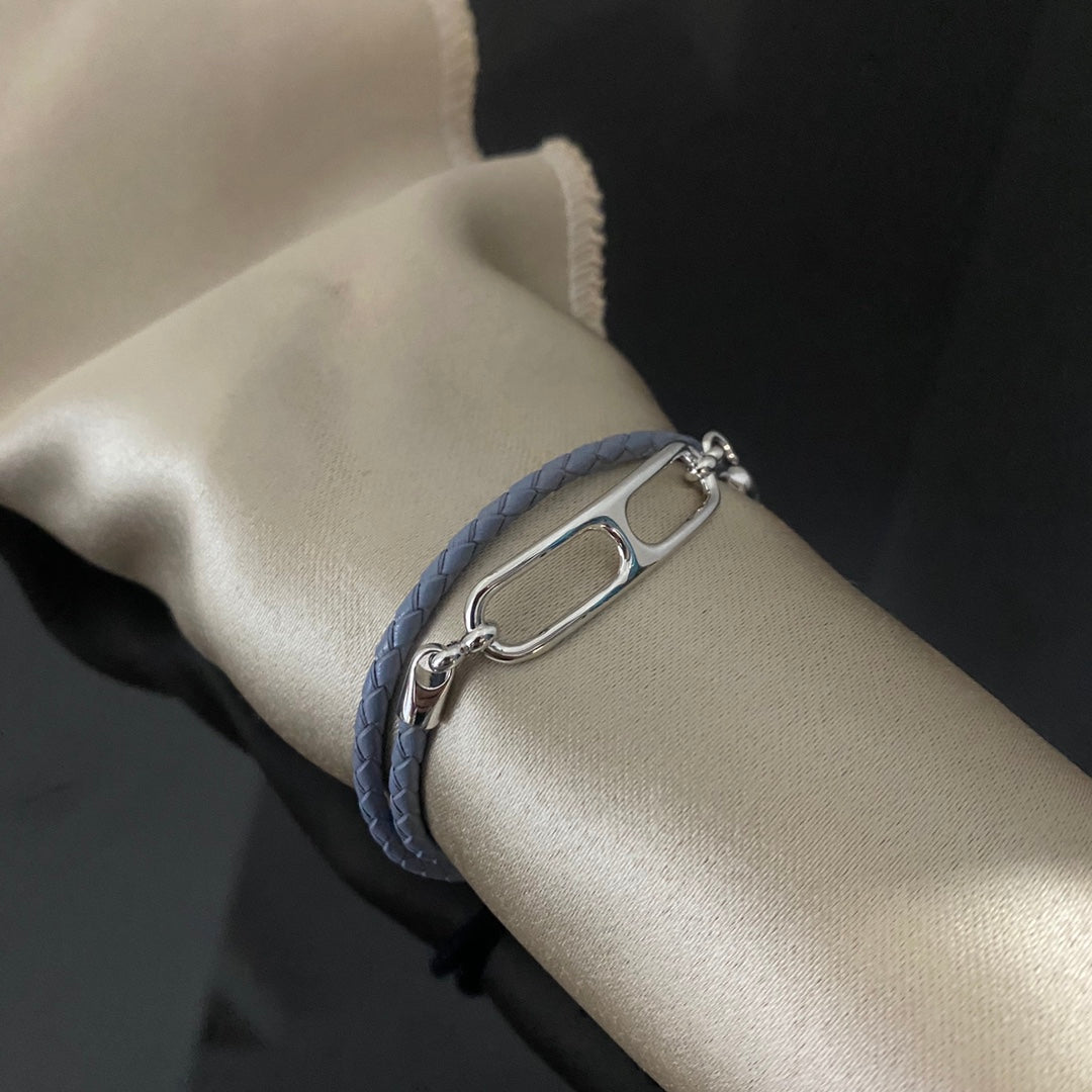 Hermes Pig Nose Light Lavender Bracelet