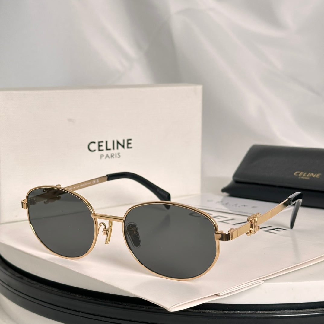 TRIOMPHE SUNGLASS CL40069U IN METAL