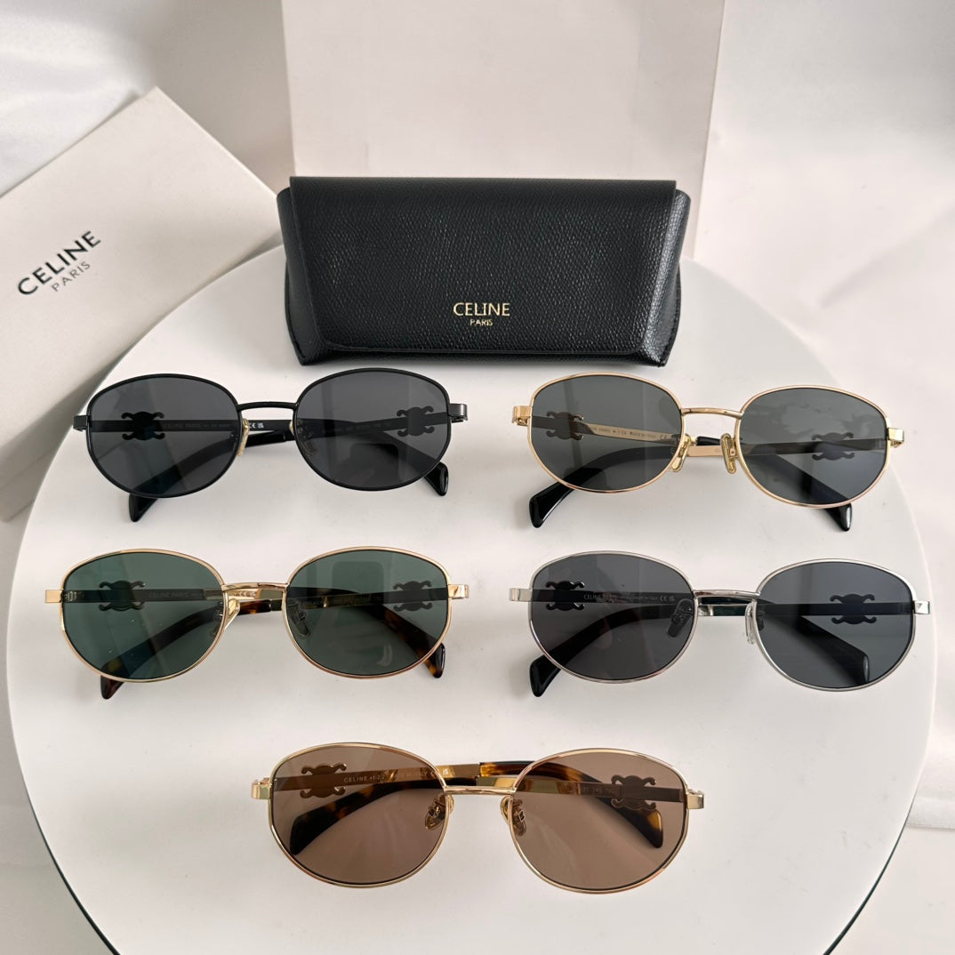TRIOMPHE SUNGLASS CL40069U IN METAL