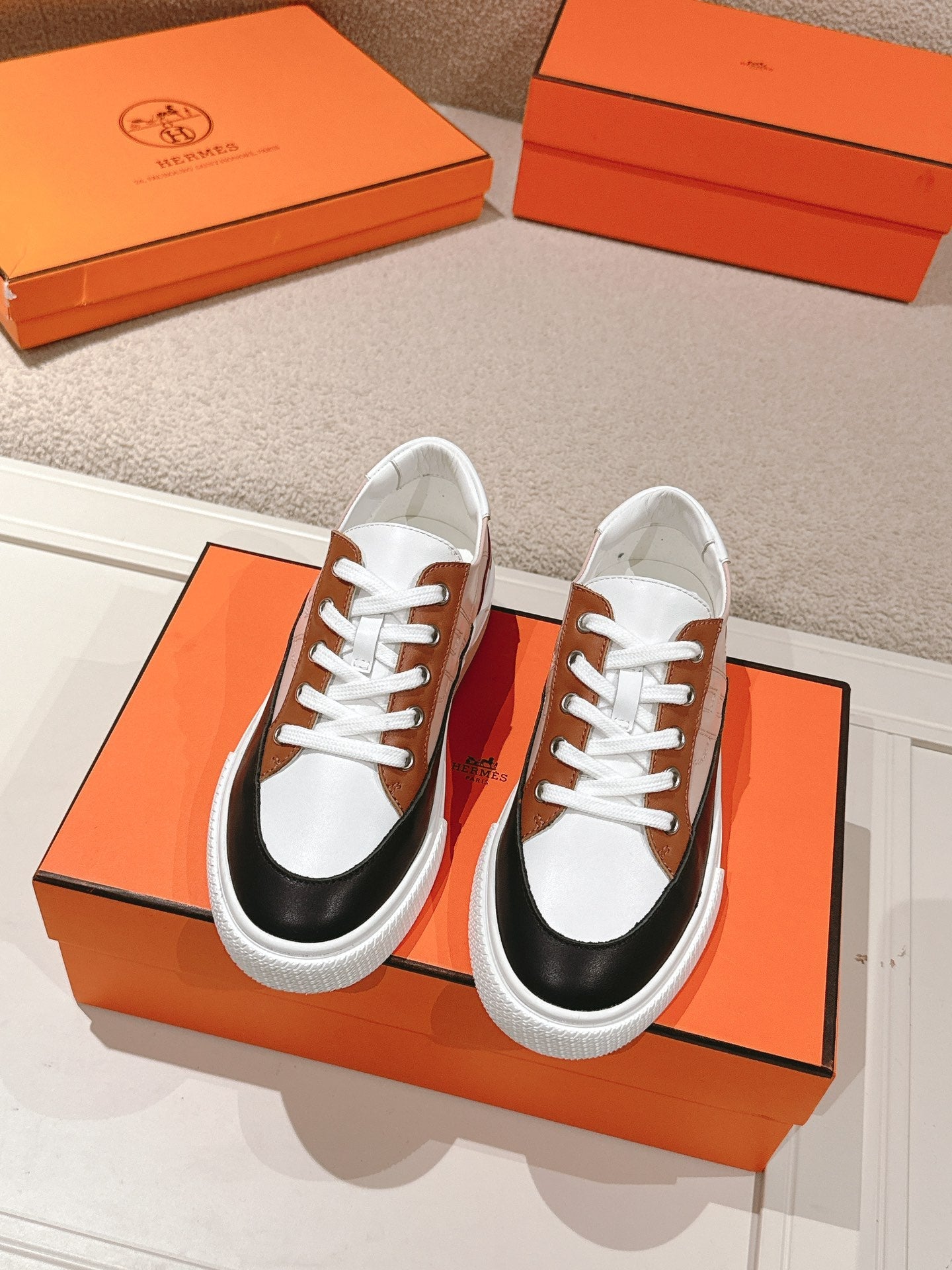 HM 25ss Sneakers Colorful Cowhide 577543