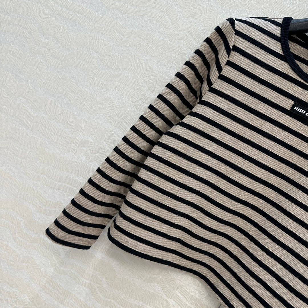 Miu Miu 25 Sweater Stripes Cotton