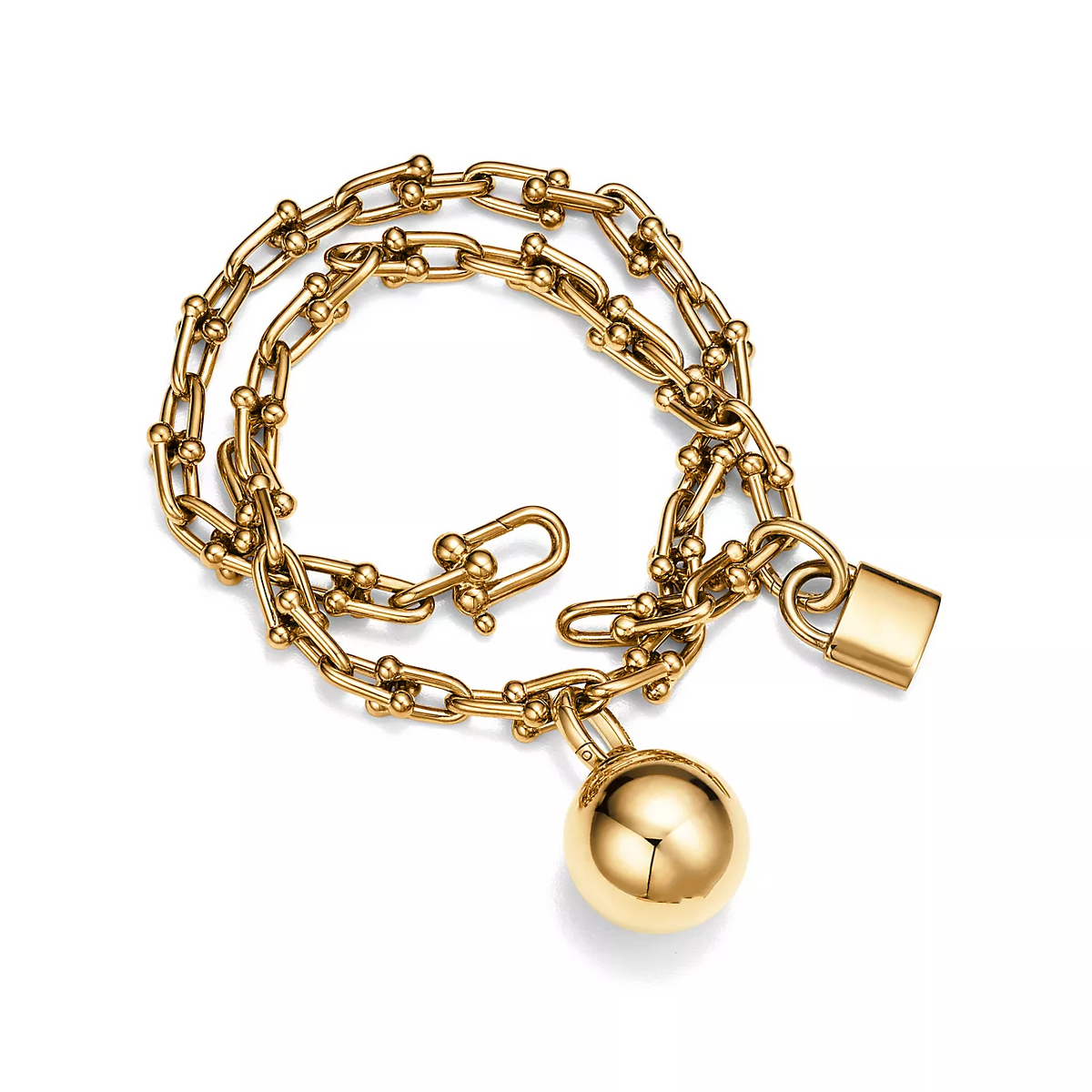 HARDWEAR SMALL WRAP GOLD BRACELET
