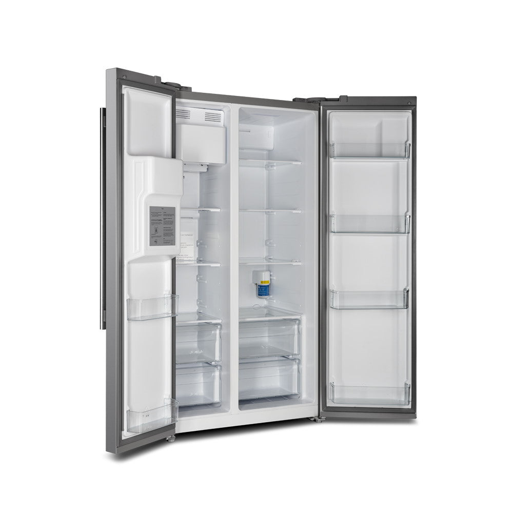 Forno FFRBI1844-36SB 36″ Side by Side Refrigerator 20.0cuft with Ice Maker