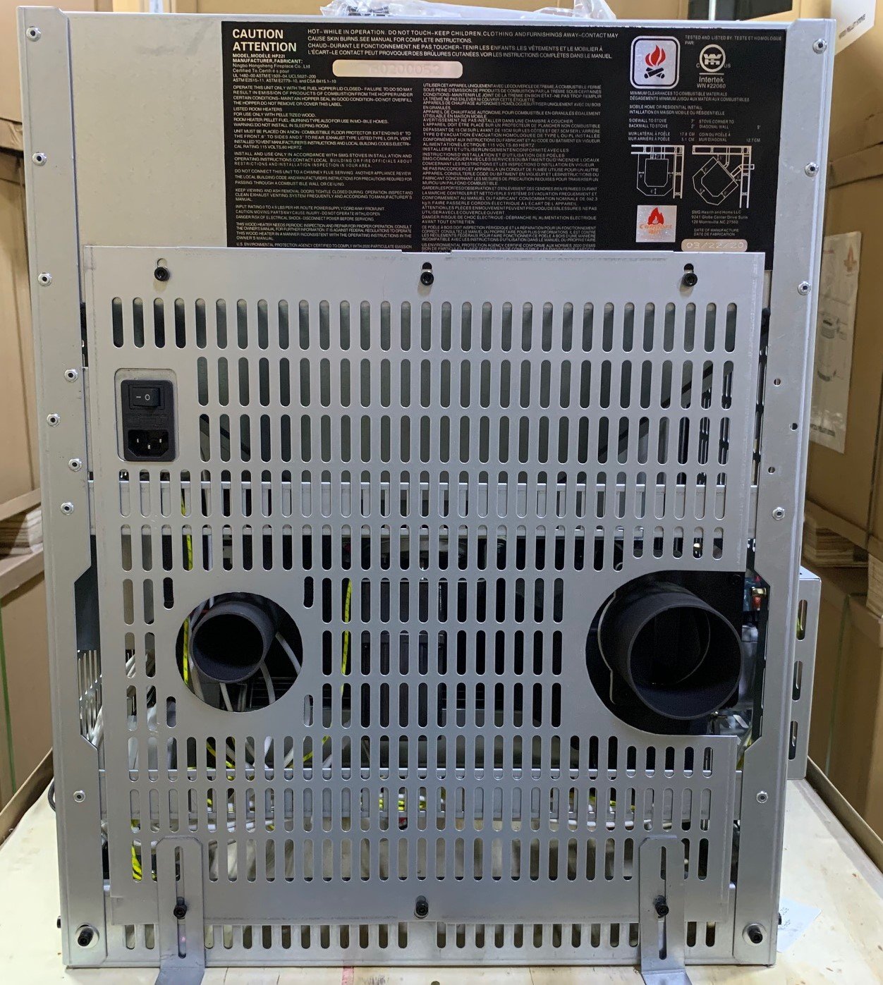 ComfortBilt HP22I Pellet Stove Insert