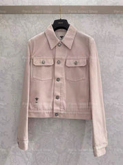 Dior Jacket Pink and White Cotton