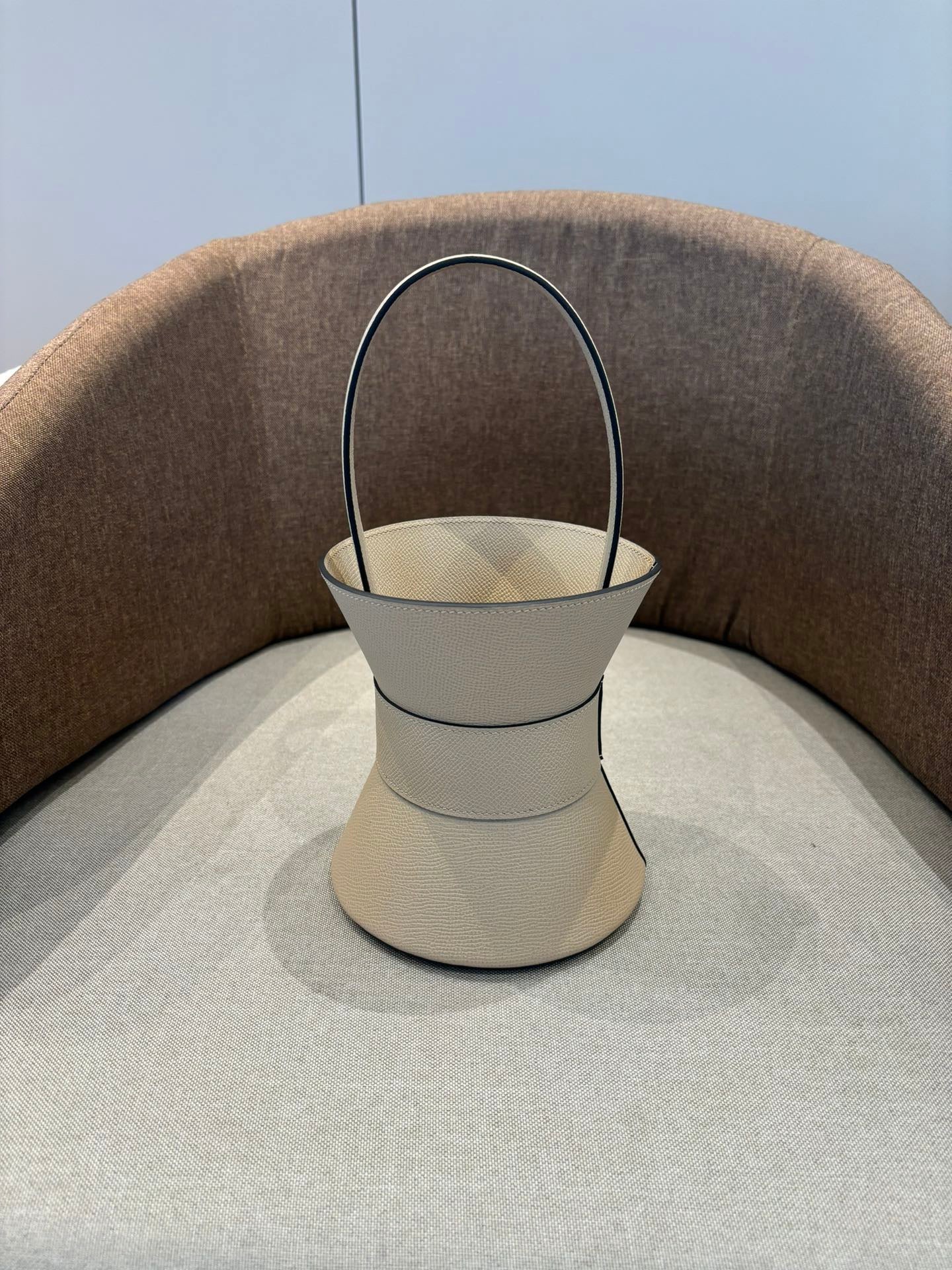 Hermes 2025 Medor Bag Beige Epsom Calfskin