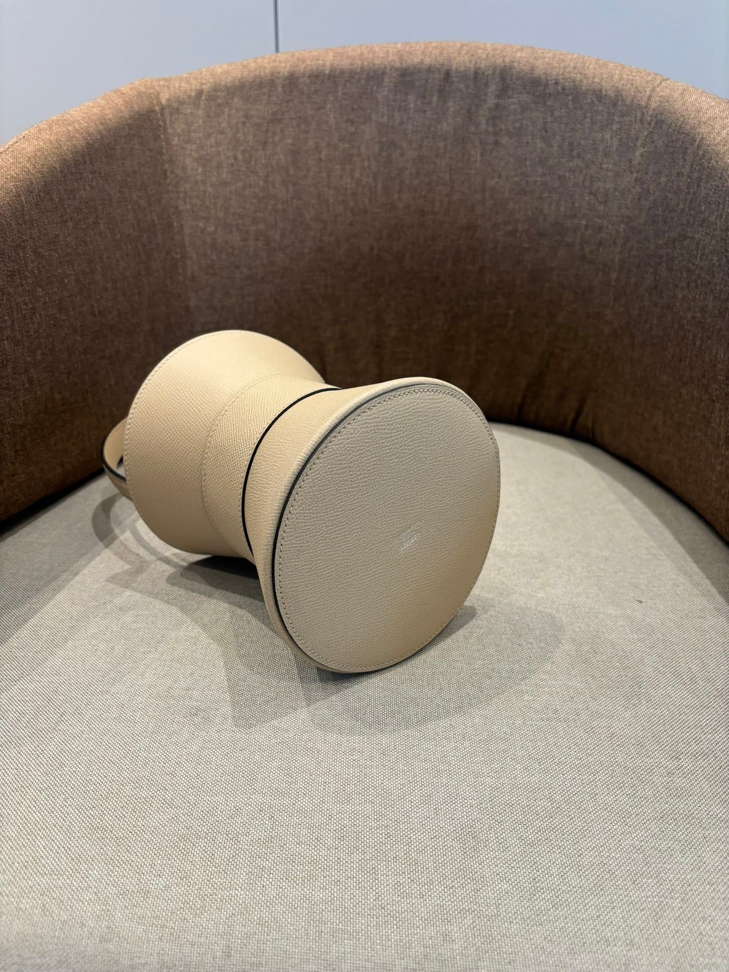 Hermes 2025 Medor Bag Beige Epsom Calfskin