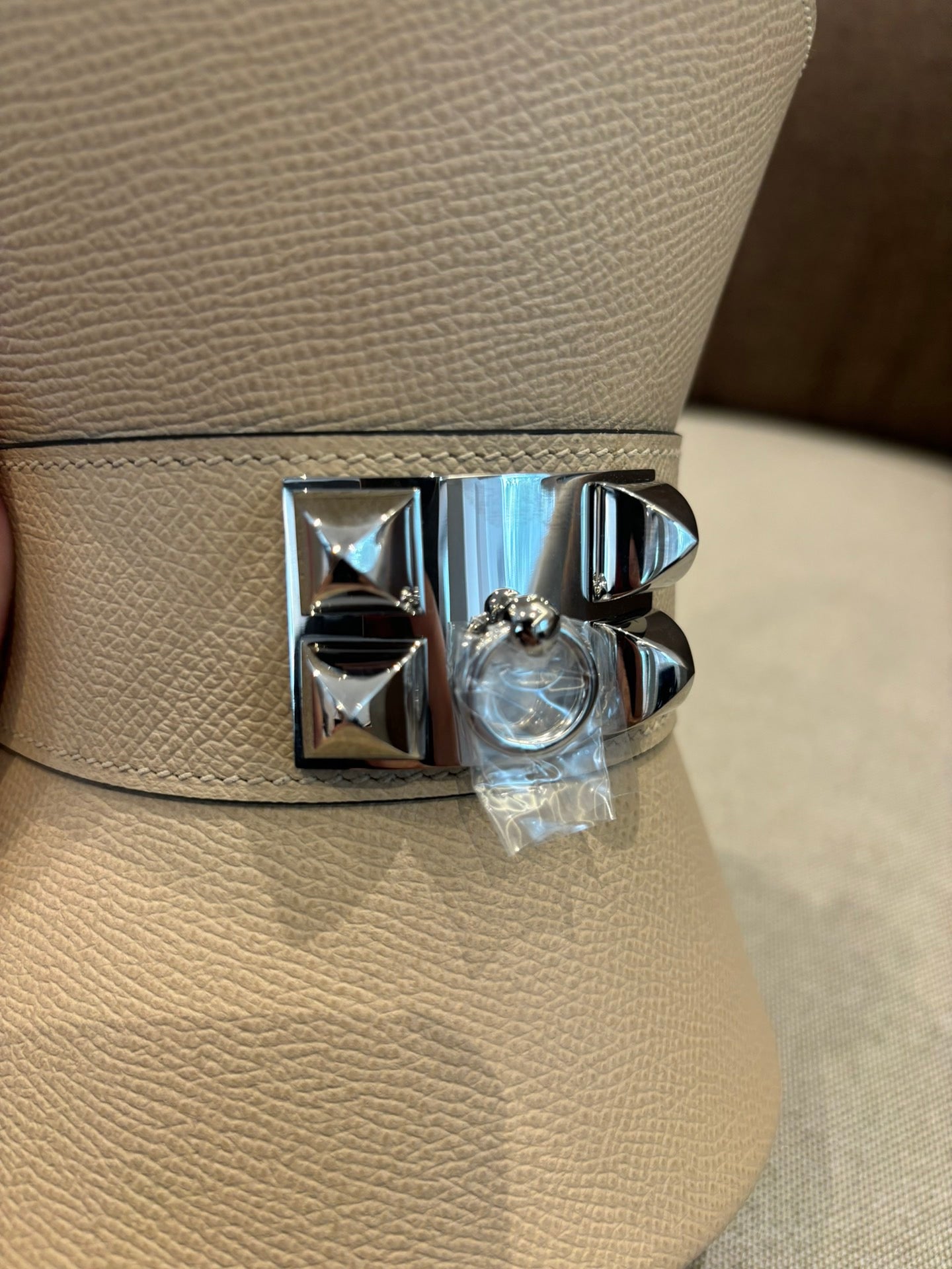 Hermes 2025 Medor Bag Beige Epsom Calfskin