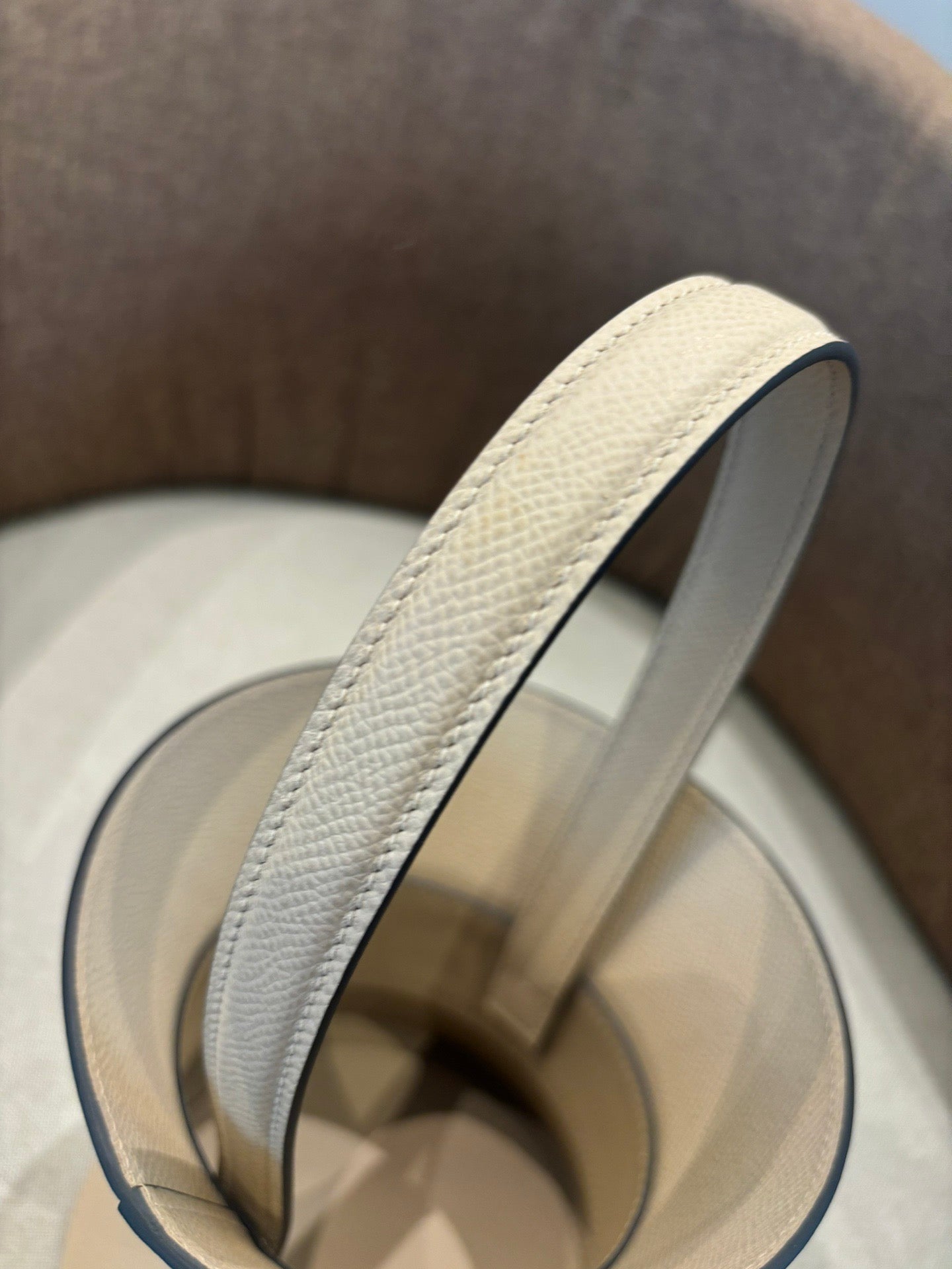 Hermes 2025 Medor Bag Beige Epsom Calfskin