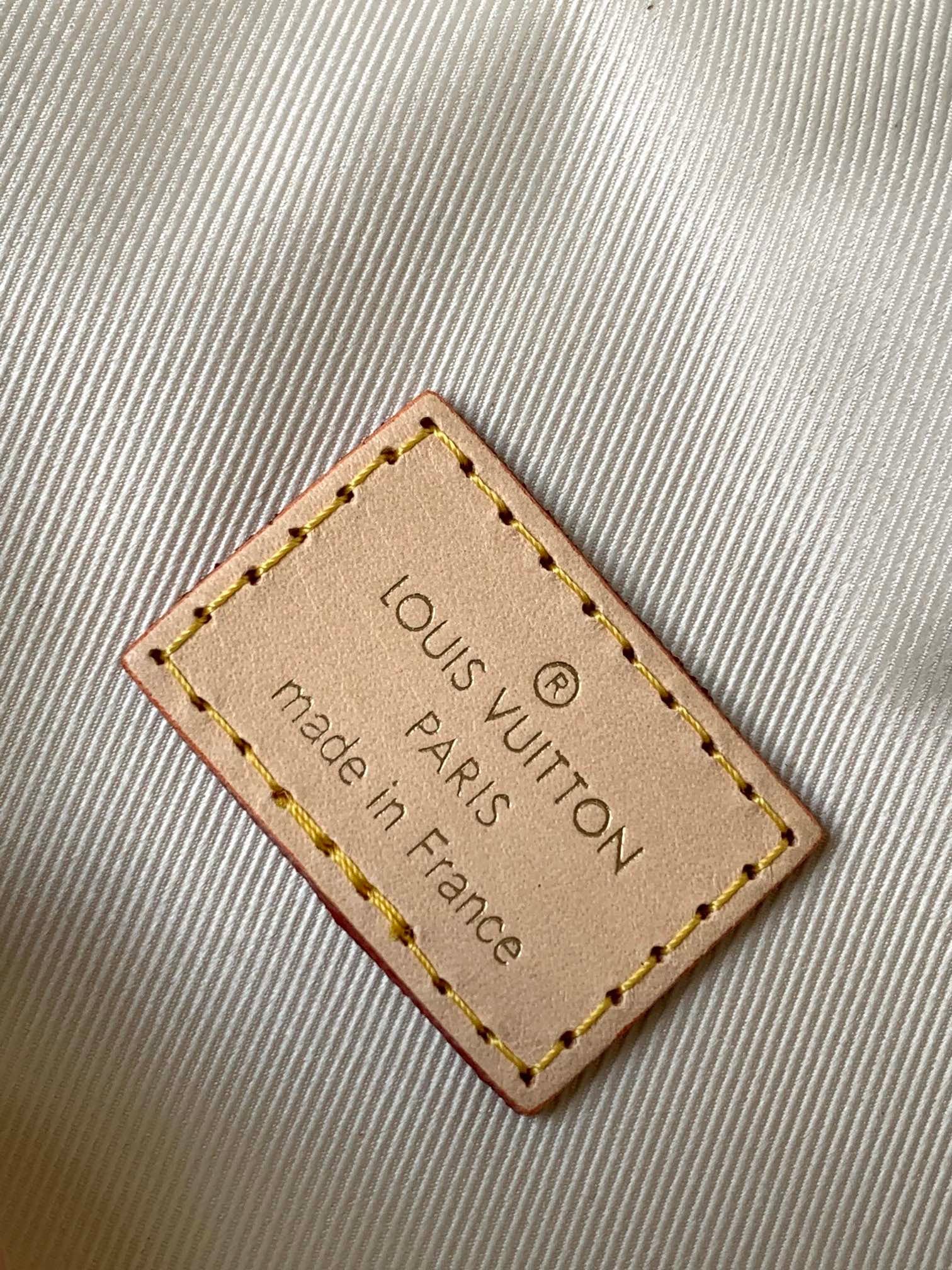 Louis Vuitton 2025 High Rise Bumbag Brown Beige Cowhide Canvas