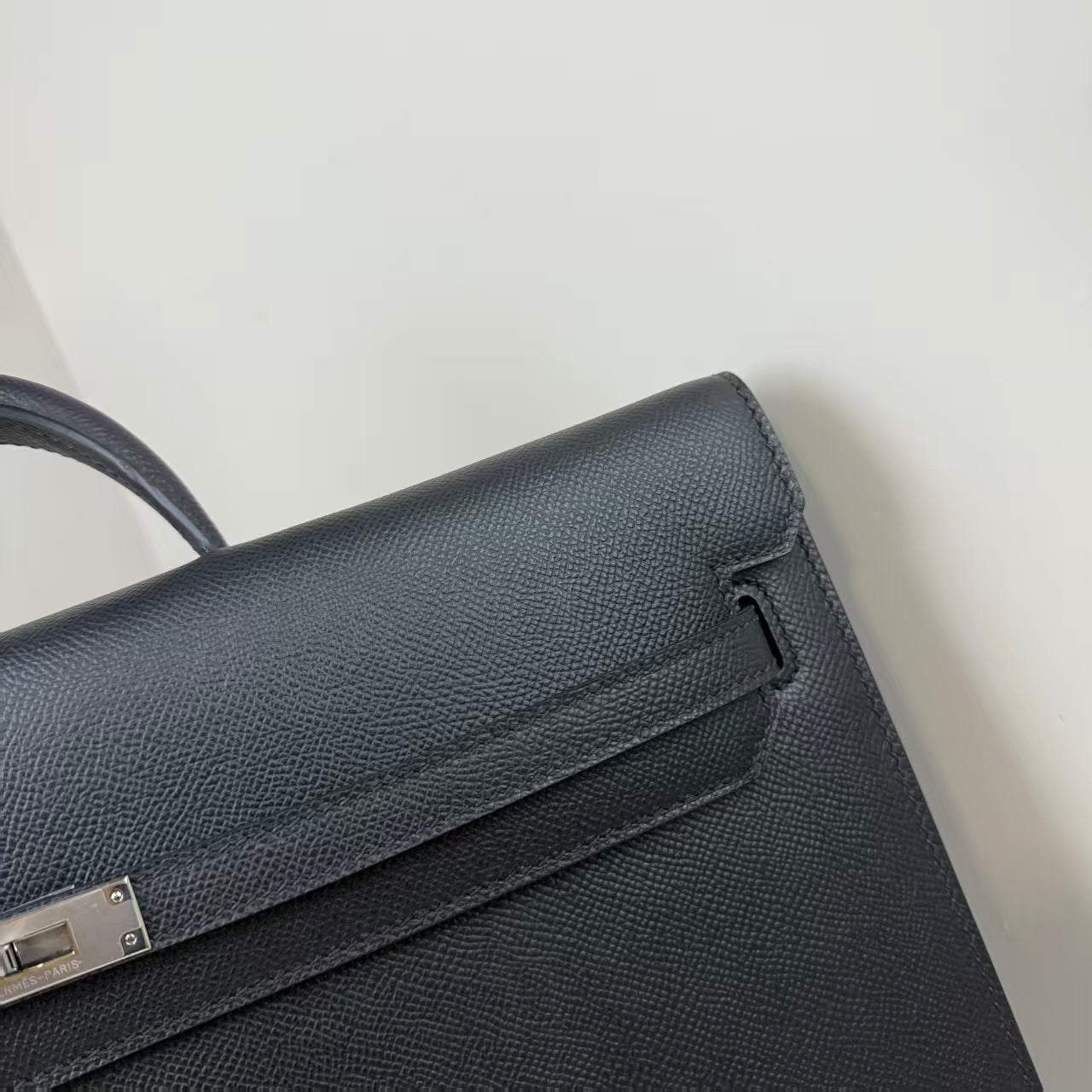 Hermes 2025 Kelly Depeches 36 Black Togo Calfskin Briefcase