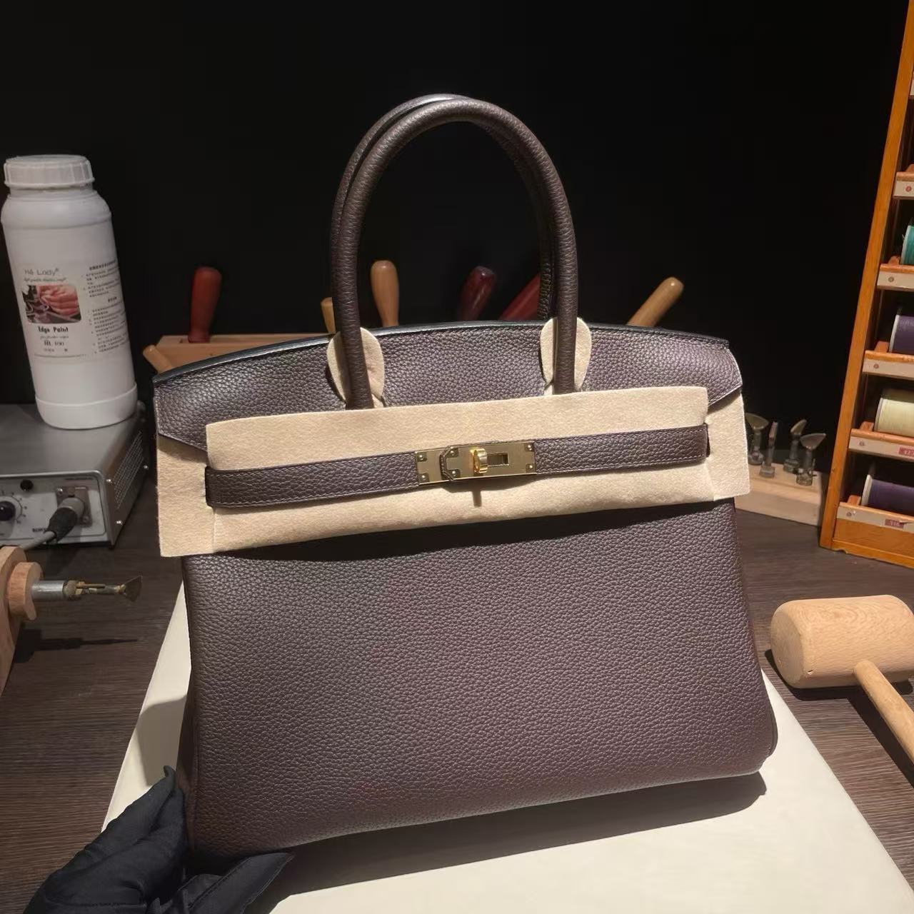 Hermes 2026 Birkin Bag Chocoate Brown Togo Leather Gold Hardware
