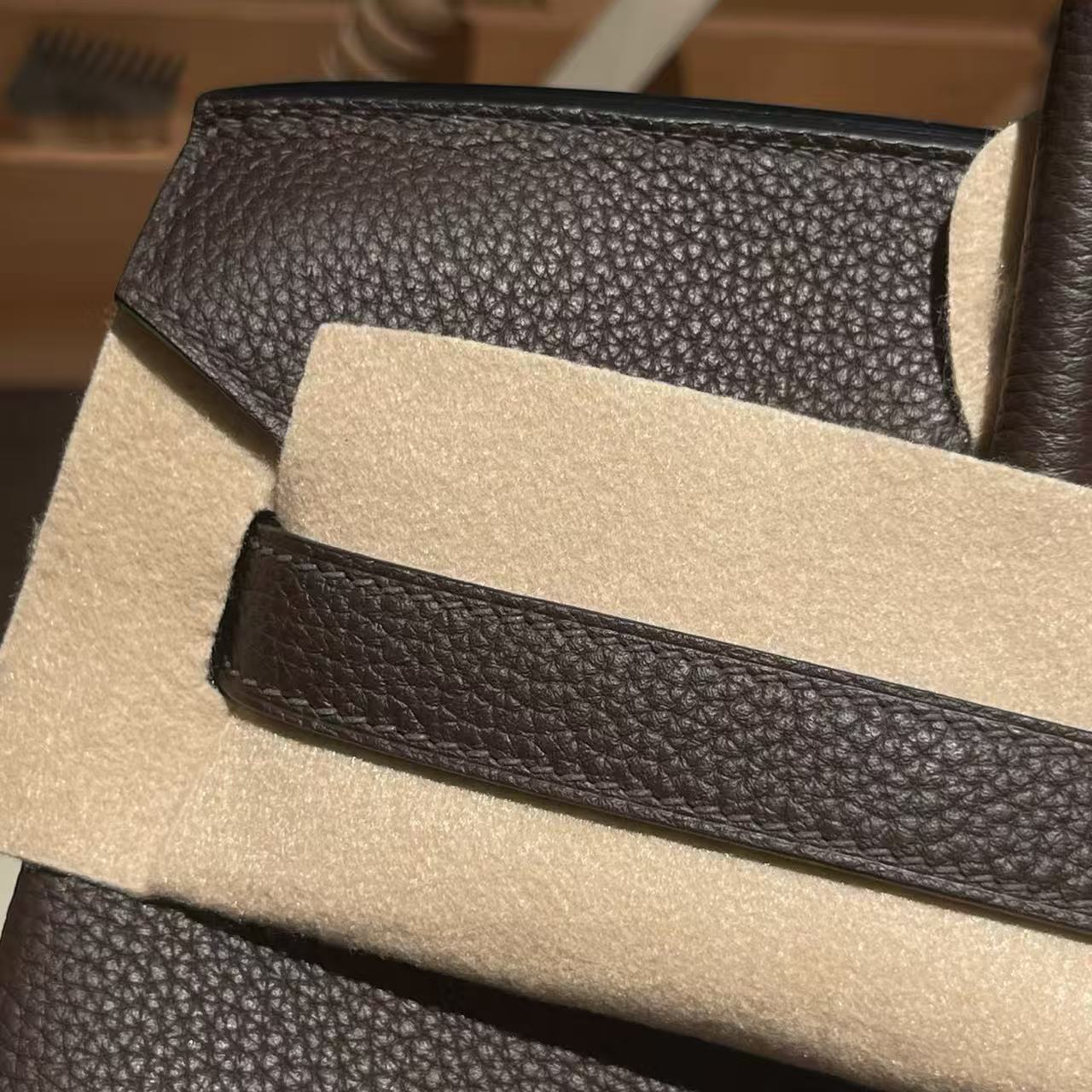 Hermes 2026 Birkin Bag Chocoate Brown Togo Leather Gold Hardware