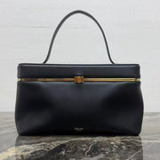 Celine 2026 Rectangle Bag 24.5cm Black Soft Calfskin