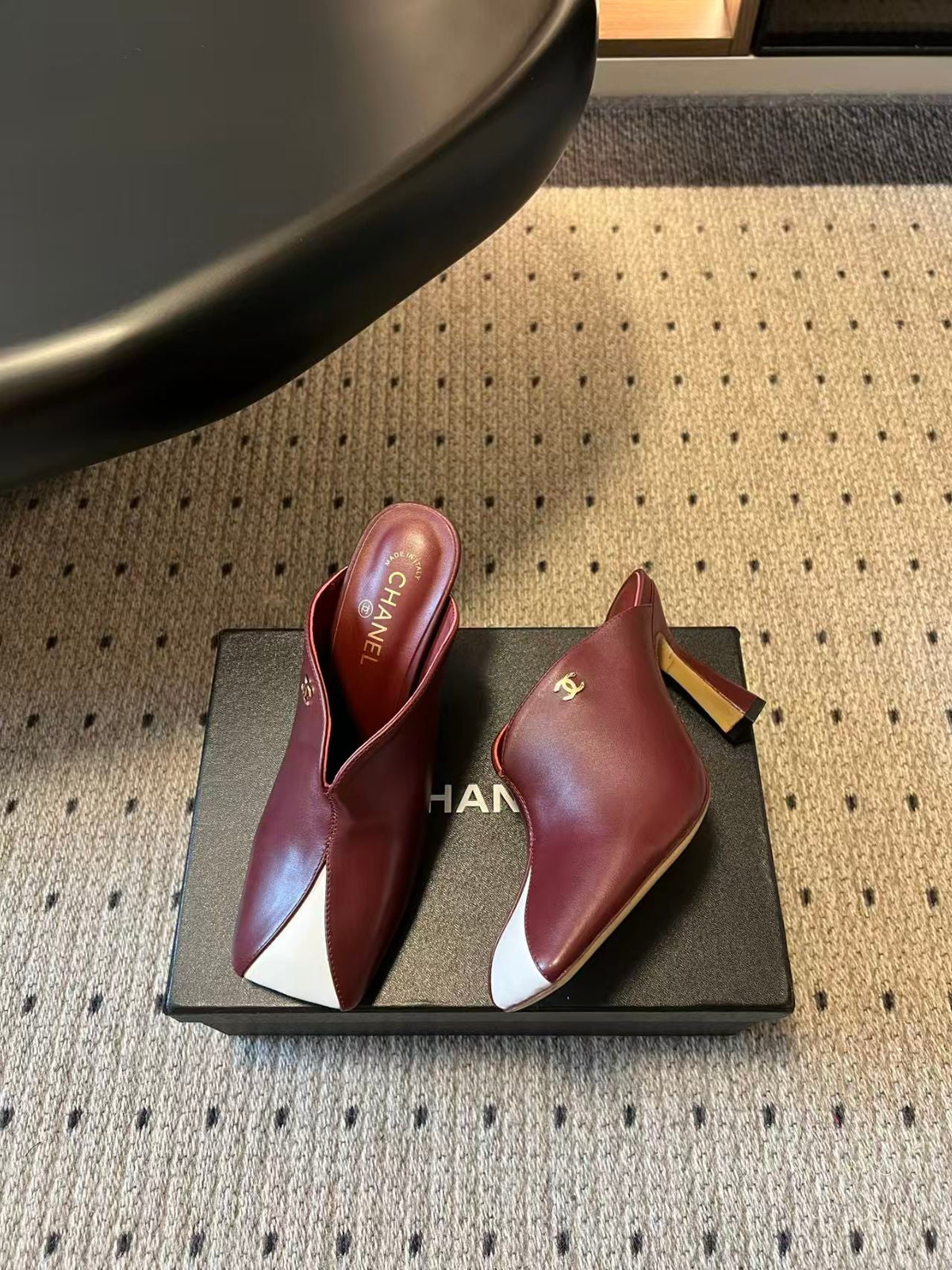 Chanel 2026 Mules 90mm Calfskin