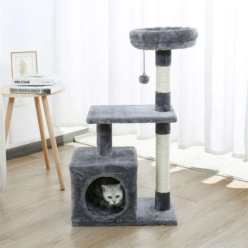NOA - Arbre à chat 3 Etages 85 cm
