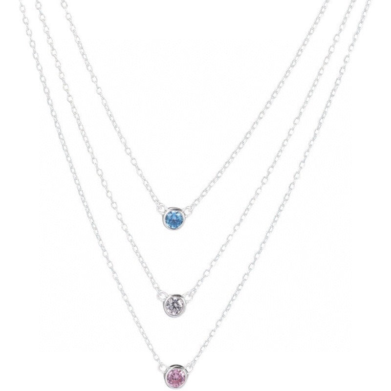 ELSA PERETTI SERIES SINGLE DIAMOND SIMPLE NECKLACE