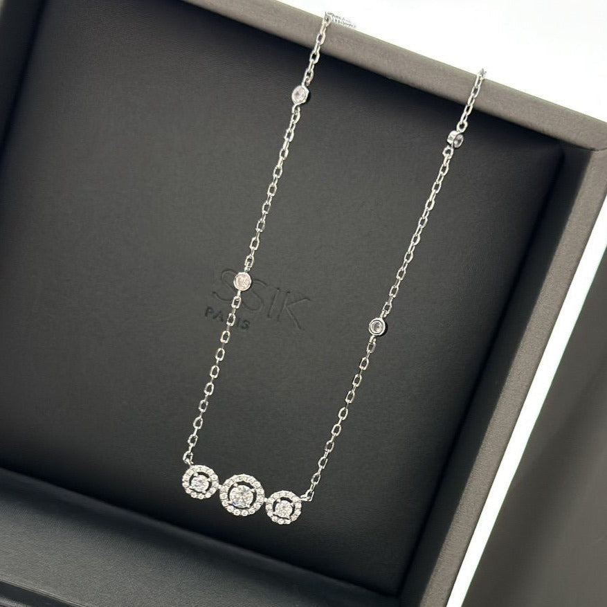 JOY TRILOGY DIAMOND NẸCKLACE