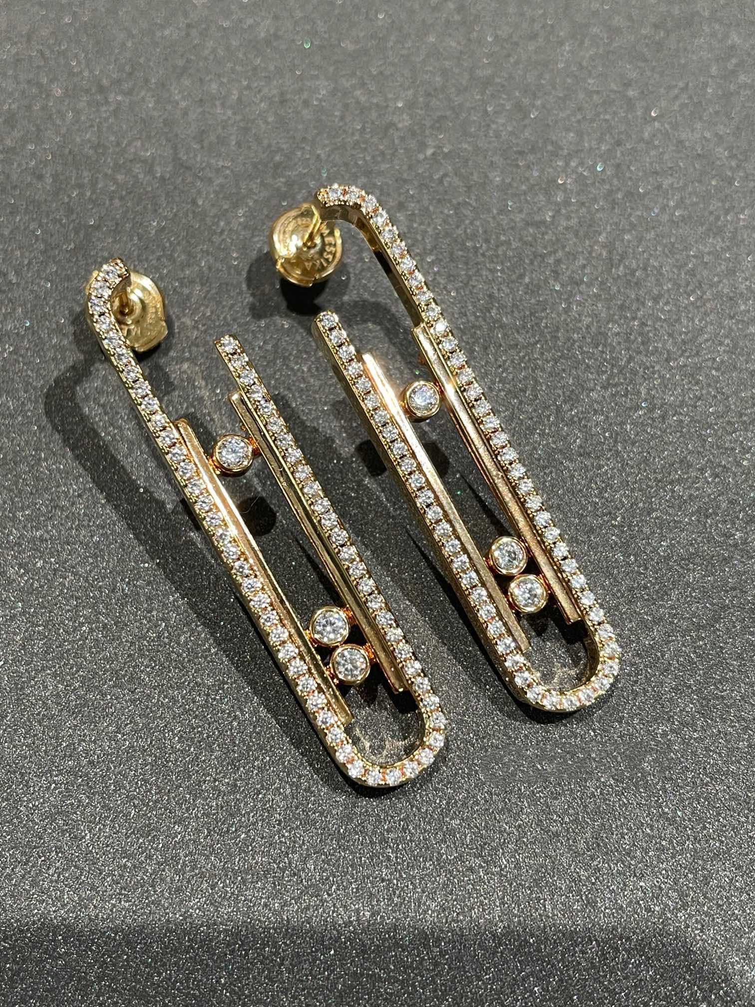 MOVE 10TH PM EARRINGS DIAMOND