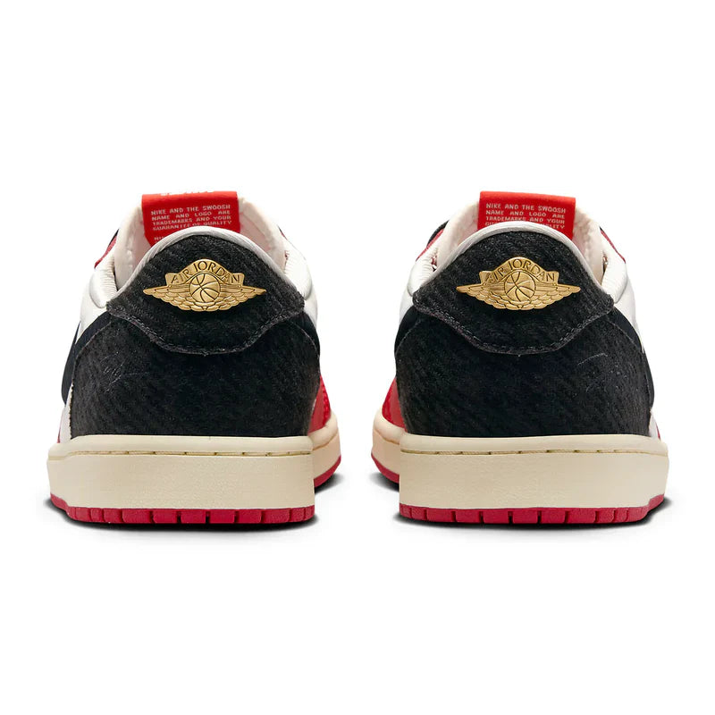 Trophy Room X Air Jordan 1 Retro White Red Black Suede Leather