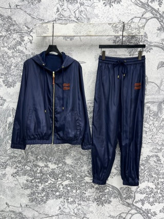 Miu Miu 25 Sports Suit Polyester Fiber