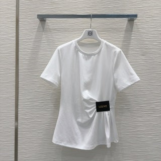 Loewe 2025 Draped T-Shirt Cotton