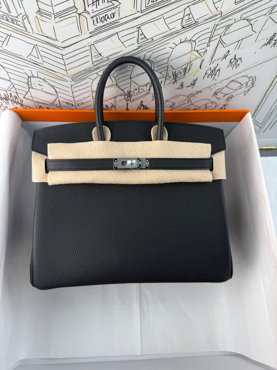 High-end Hermes 2026 Birkin Bag 25cm Togo Leather