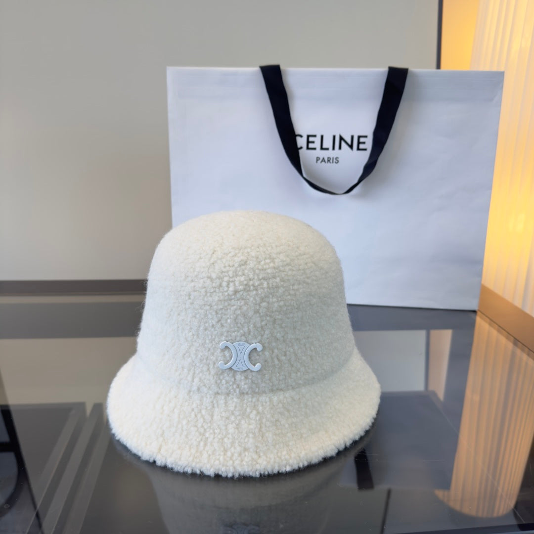 Celine Wool Bucket Hat 477544