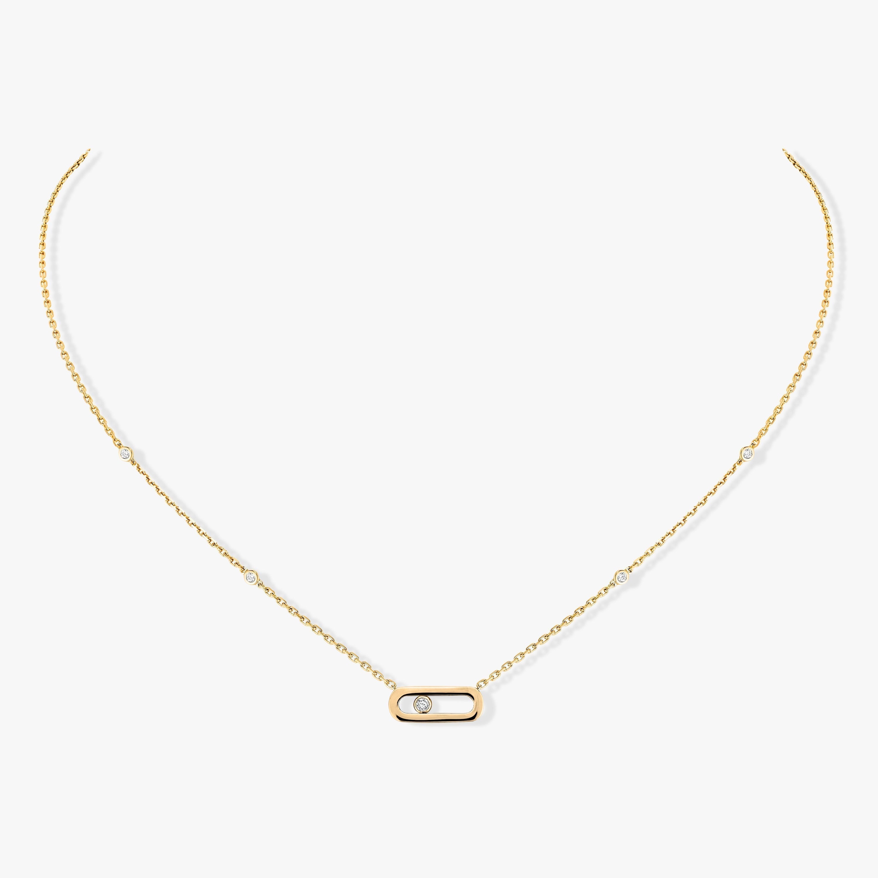 MOVE UNO DIAMOND NECKLACE