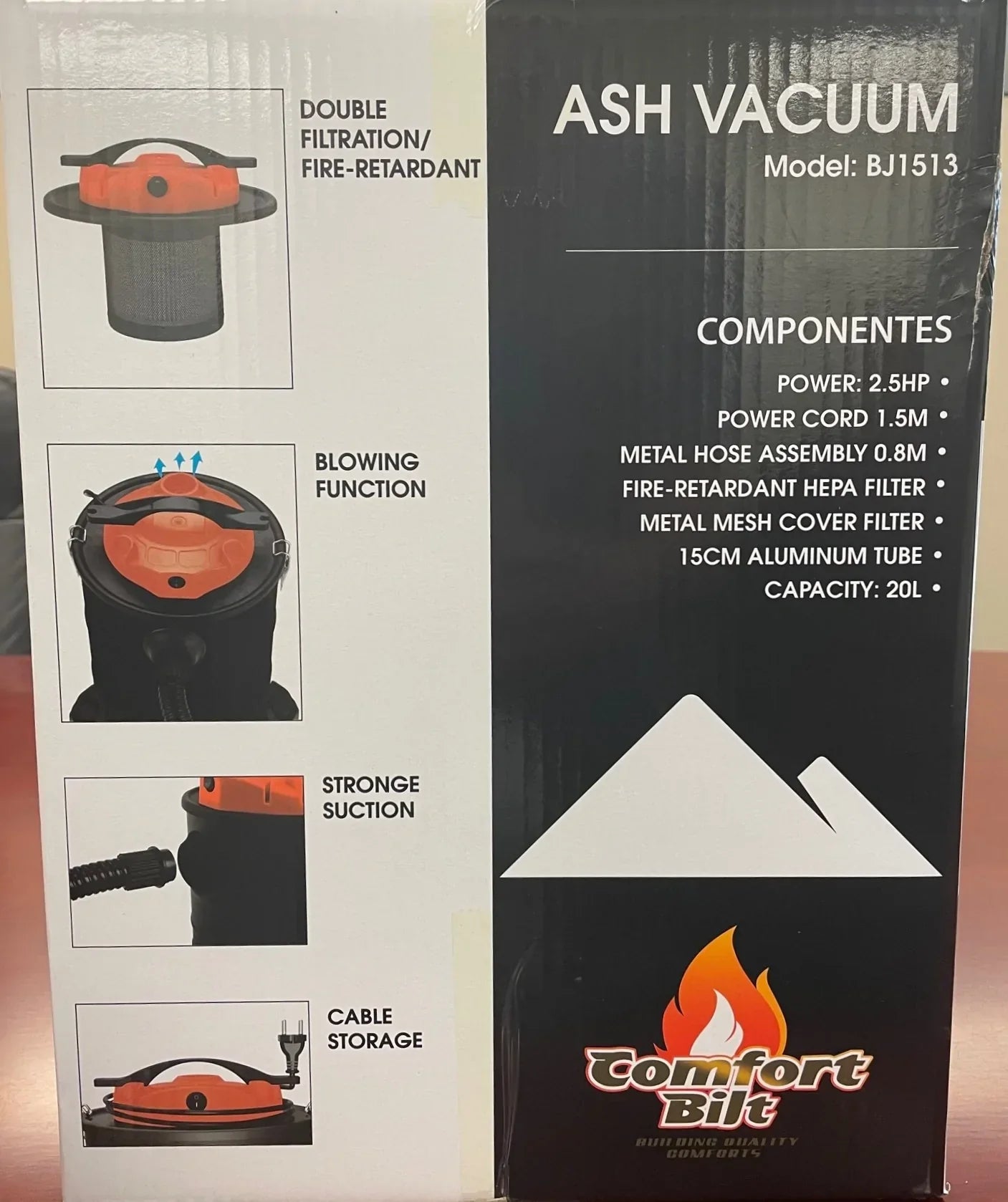 Comfortbilt Ash Vacuum