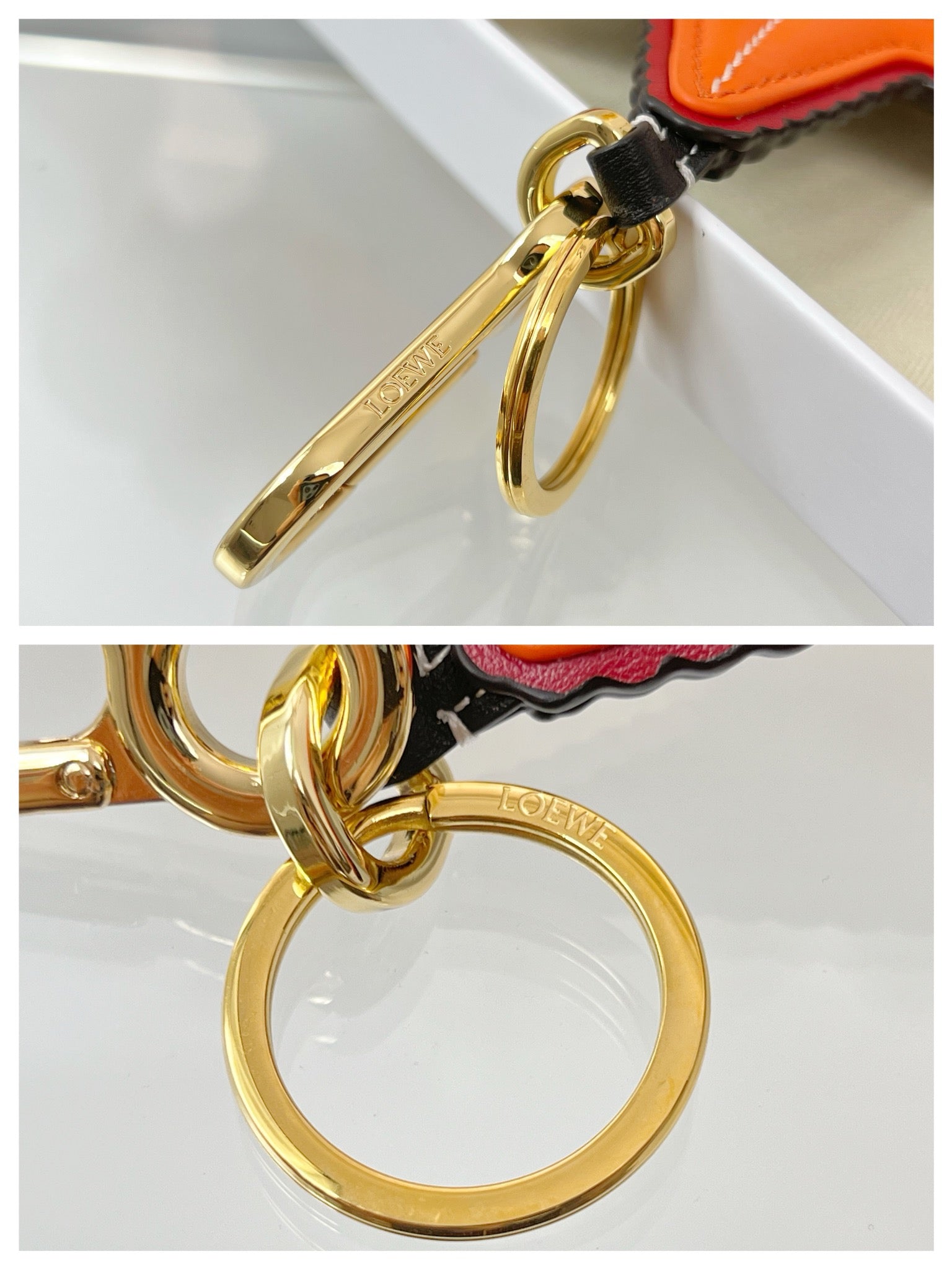 Loewe Star Charm Leather